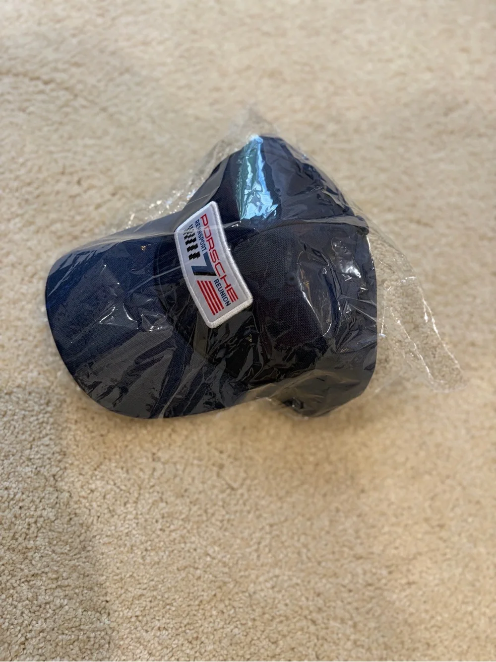 Porsche Design Navy Blue Kids Cap with Rennsport Patch